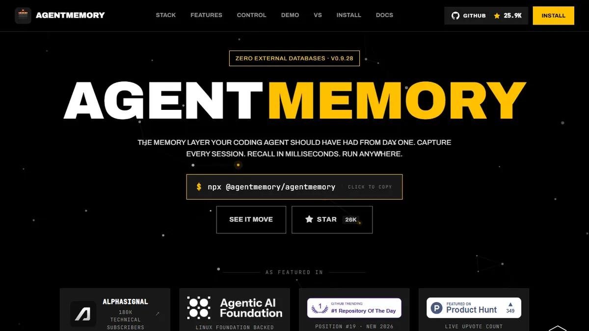 AgentMemory preview image