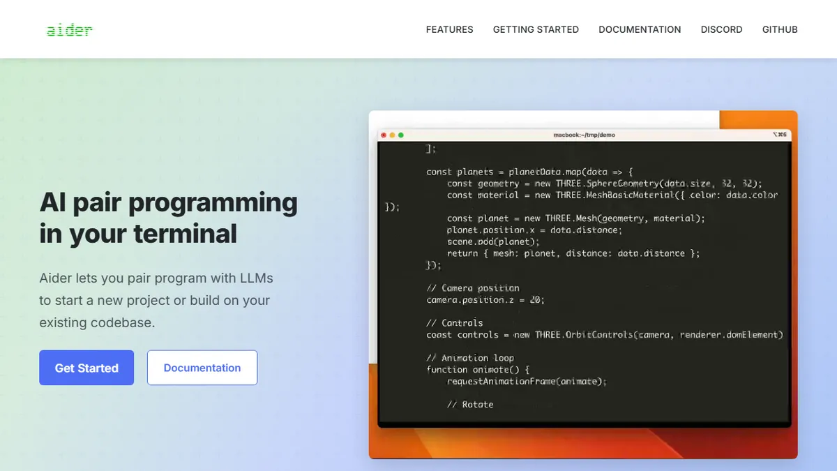 Aider preview image