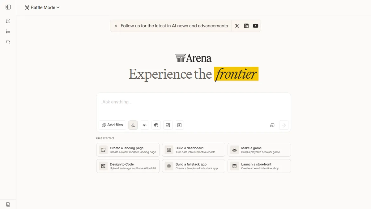 Arena AI preview image