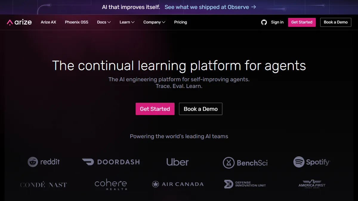 Arize AI preview image