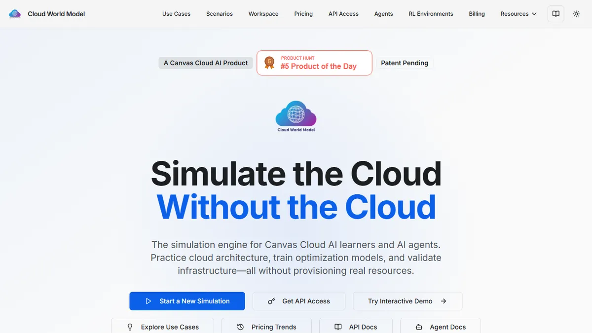Cloud World Model preview image