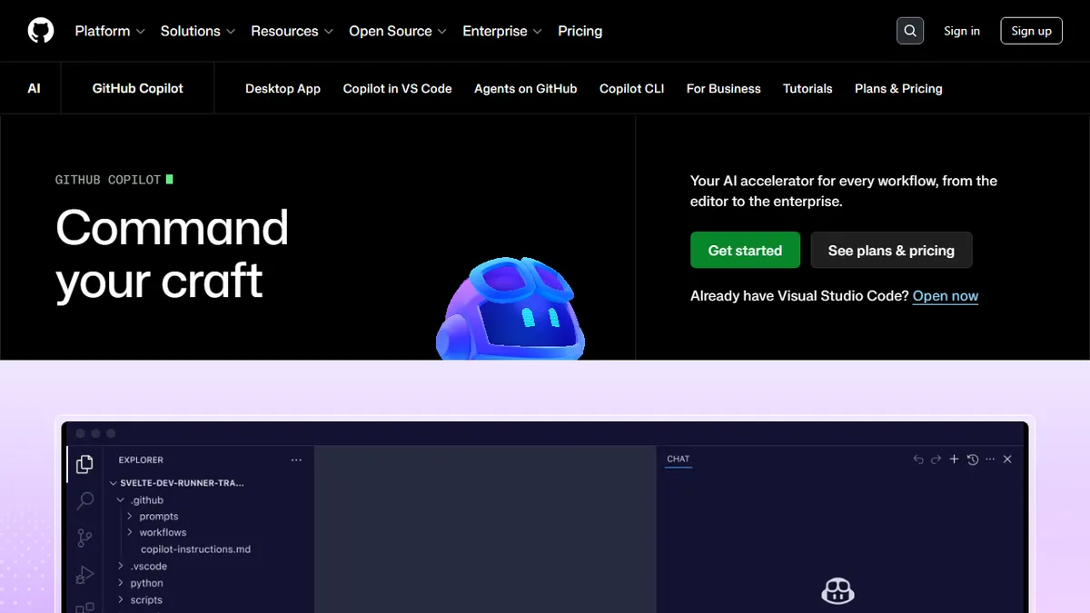 GitHub Copilot preview image