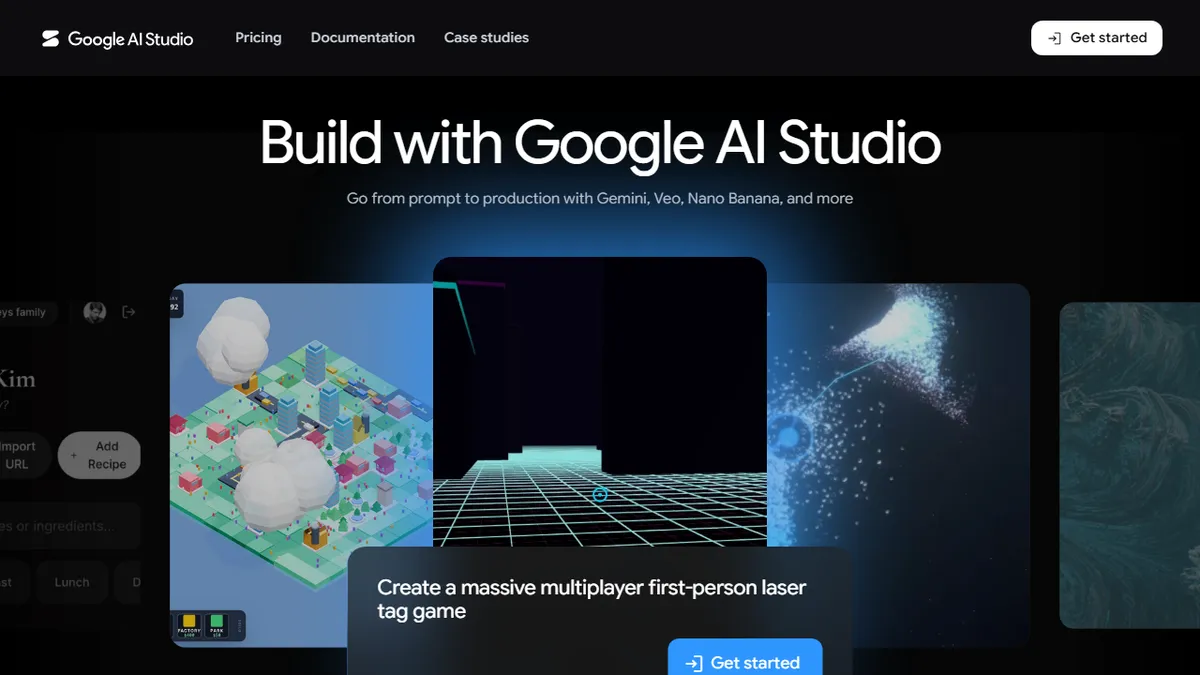 Google AI Studio preview image
