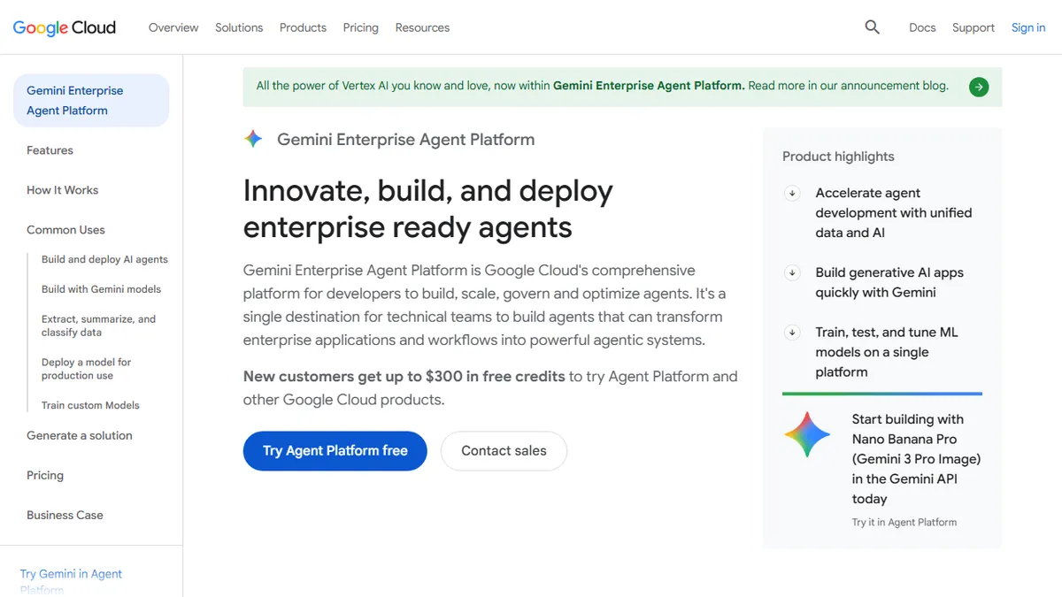 Google Vertex AI preview image