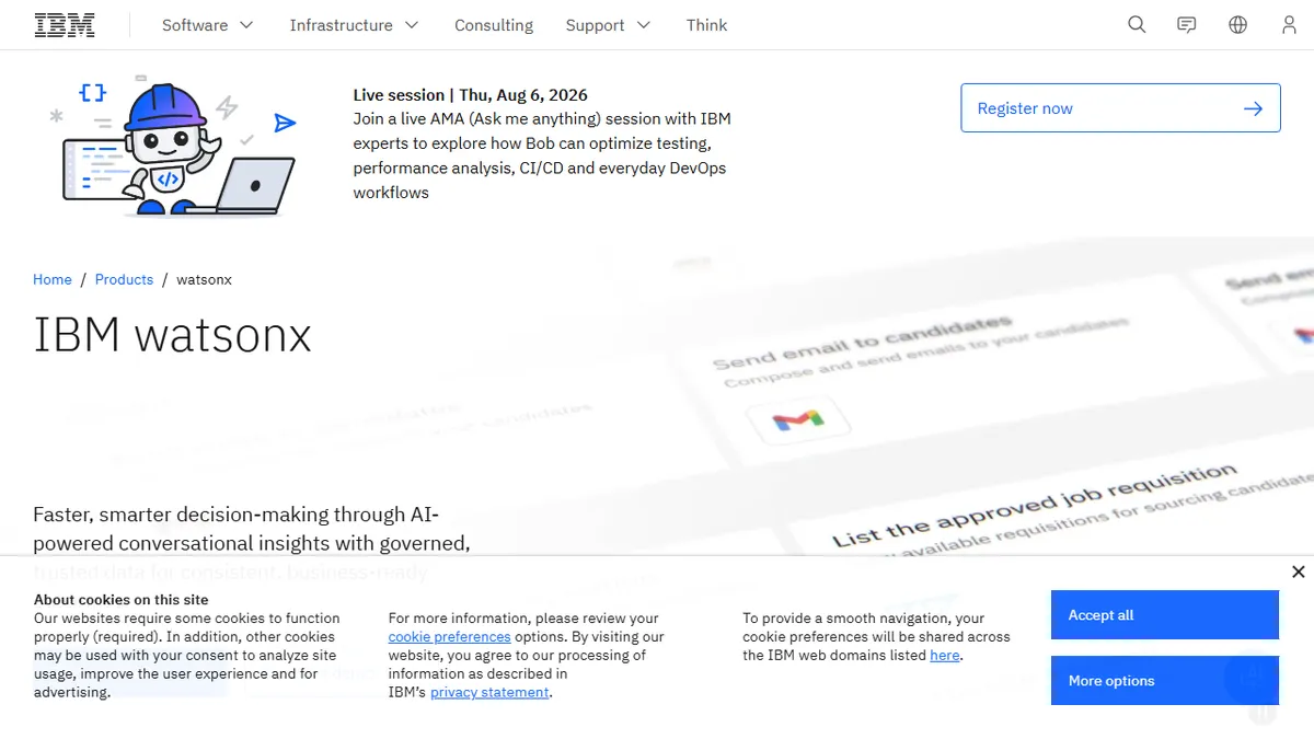 IBM watsonx preview image