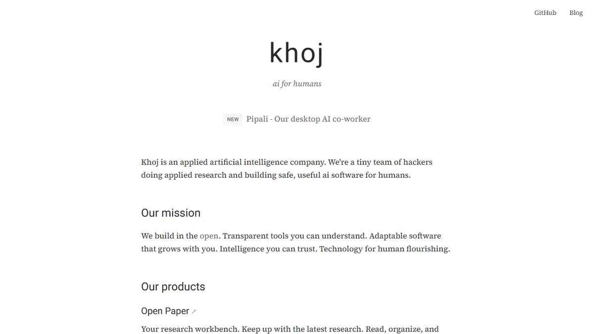 Khoj preview image