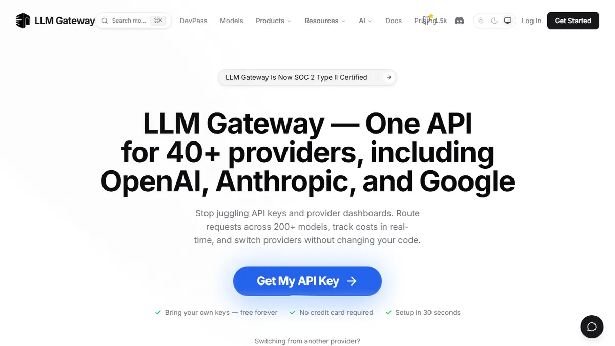 LLM Gateway preview image