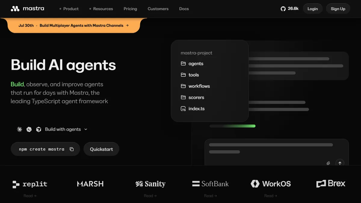 Mastra preview image