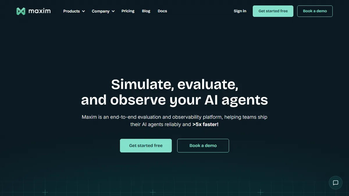 Maxim AI preview image