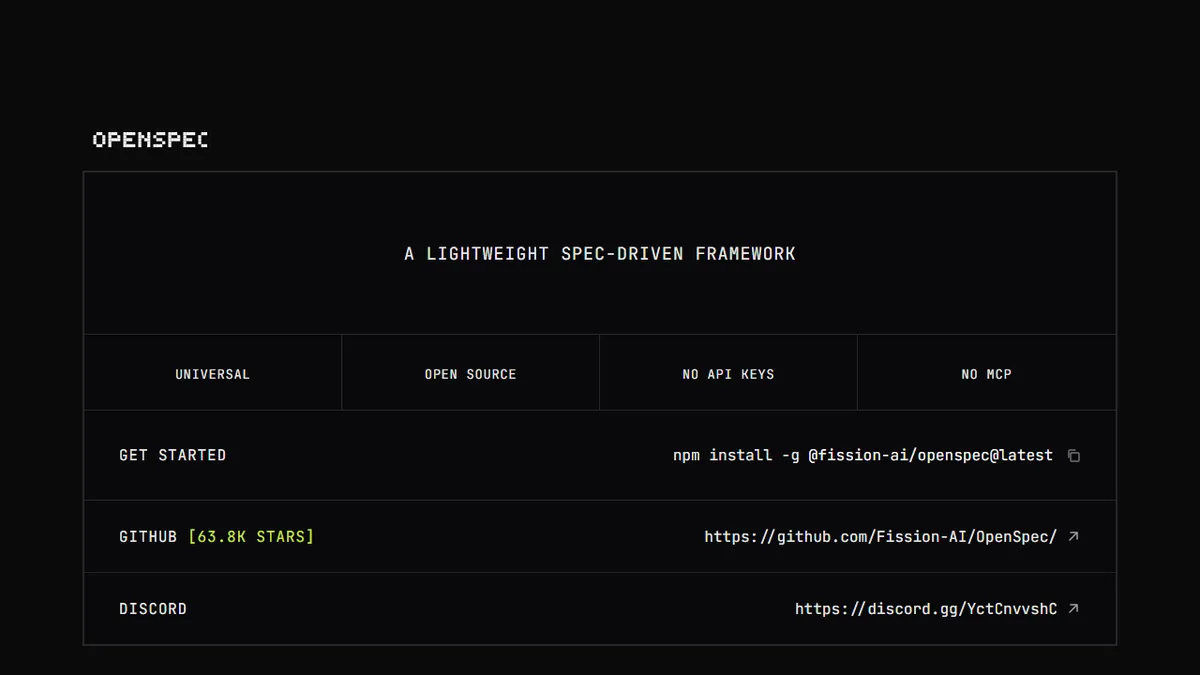 OpenSpec preview image