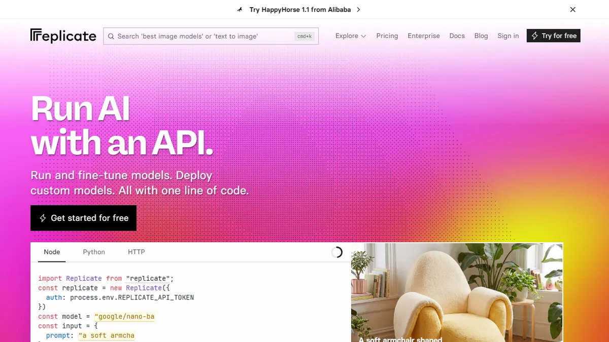 Replicate preview image