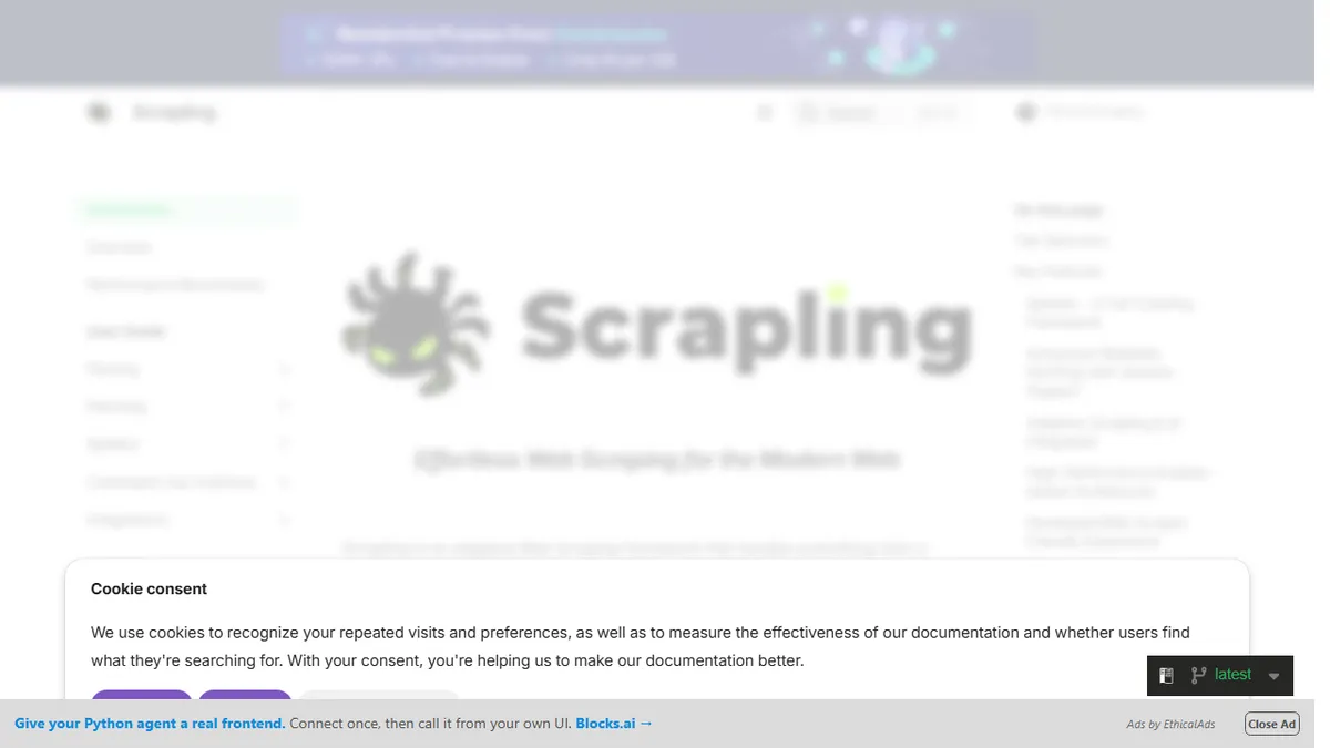 Scrapling preview image