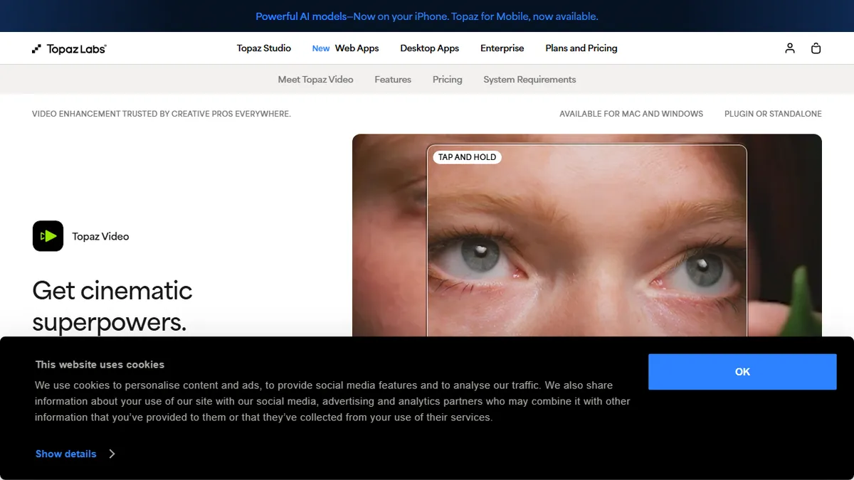 Topaz Video AI preview image