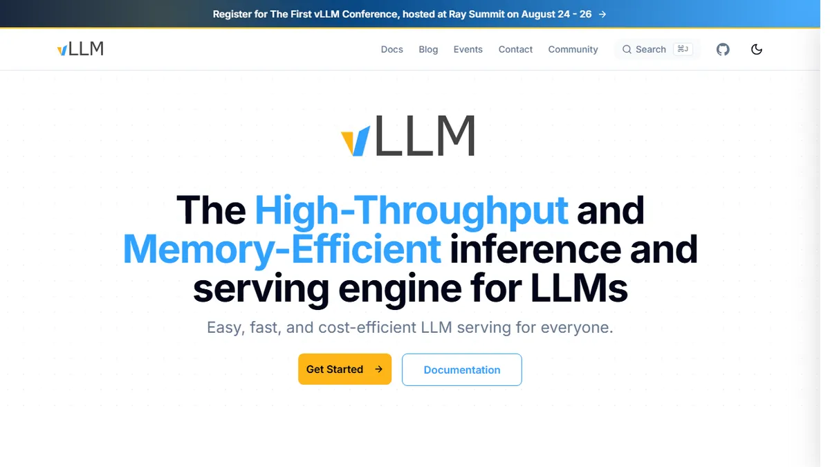 vLLM preview image